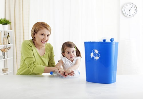 Recycling process for office waste