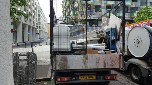 Eco-friendly furniture recycling process in Acton